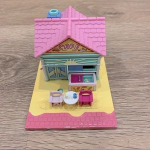 Polly Pocket Beach Cafe Complete Set 1993